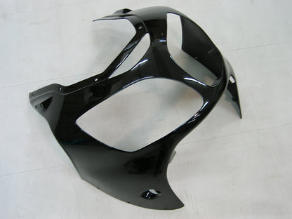 Per Ninja ZX12R 2000-2001 Nero Bianco West Carrozzeria Carena ABS Stampato ad iniezione Plastica Set 4 # Generico