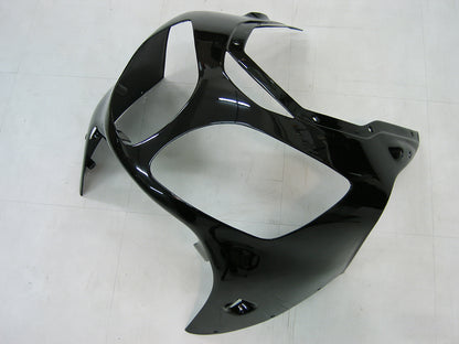 Per Ninja ZX12R 2000-2001 Nero Bianco West Carrozzeria Carena ABS Stampato ad iniezione Plastica Set 4 # Generico