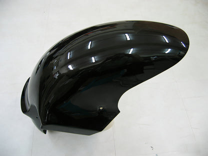 Per Ninja ZX12R 2000-2001 Nero Bianco West Carrozzeria Carena ABS Stampato ad iniezione Plastica Set 4 # Generico