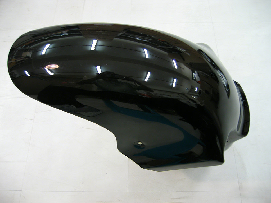 Per Ninja ZX12R 2000-2001 Nero Bianco West Carrozzeria Carena ABS Stampato ad iniezione Plastica Set 4 # Generico