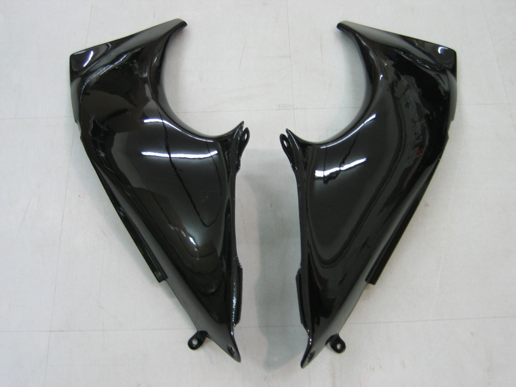 Per Ninja ZX12R 2000-2001 Nero Bianco West Carrozzeria Carena ABS Stampato ad iniezione Plastica Set 4 # Generico