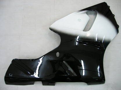 Per Ninja ZX12R 2000-2001 Nero Bianco West Carrozzeria Carena ABS Stampato ad iniezione Plastica Set 4 # Generico