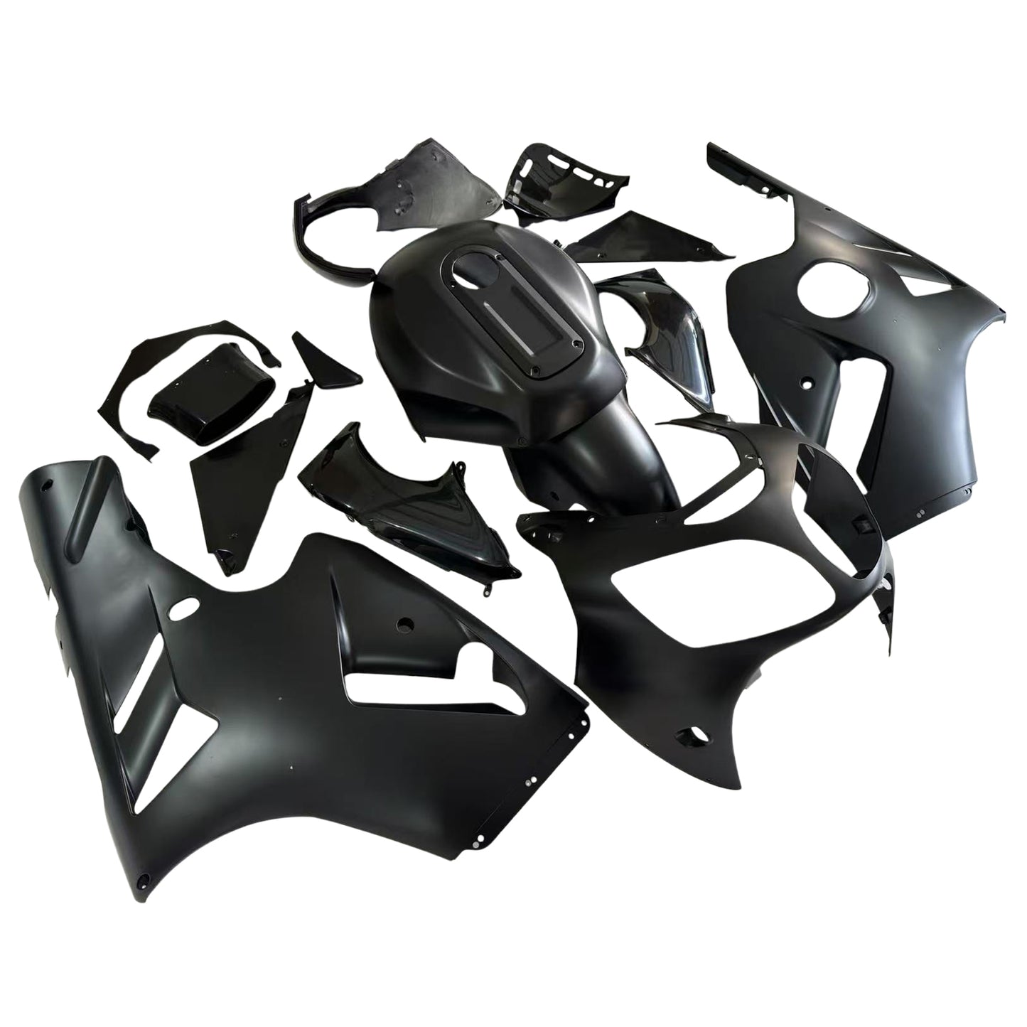 Amotopart Kawasaki 2000-2001 kit di rivestimento nero ZX12R