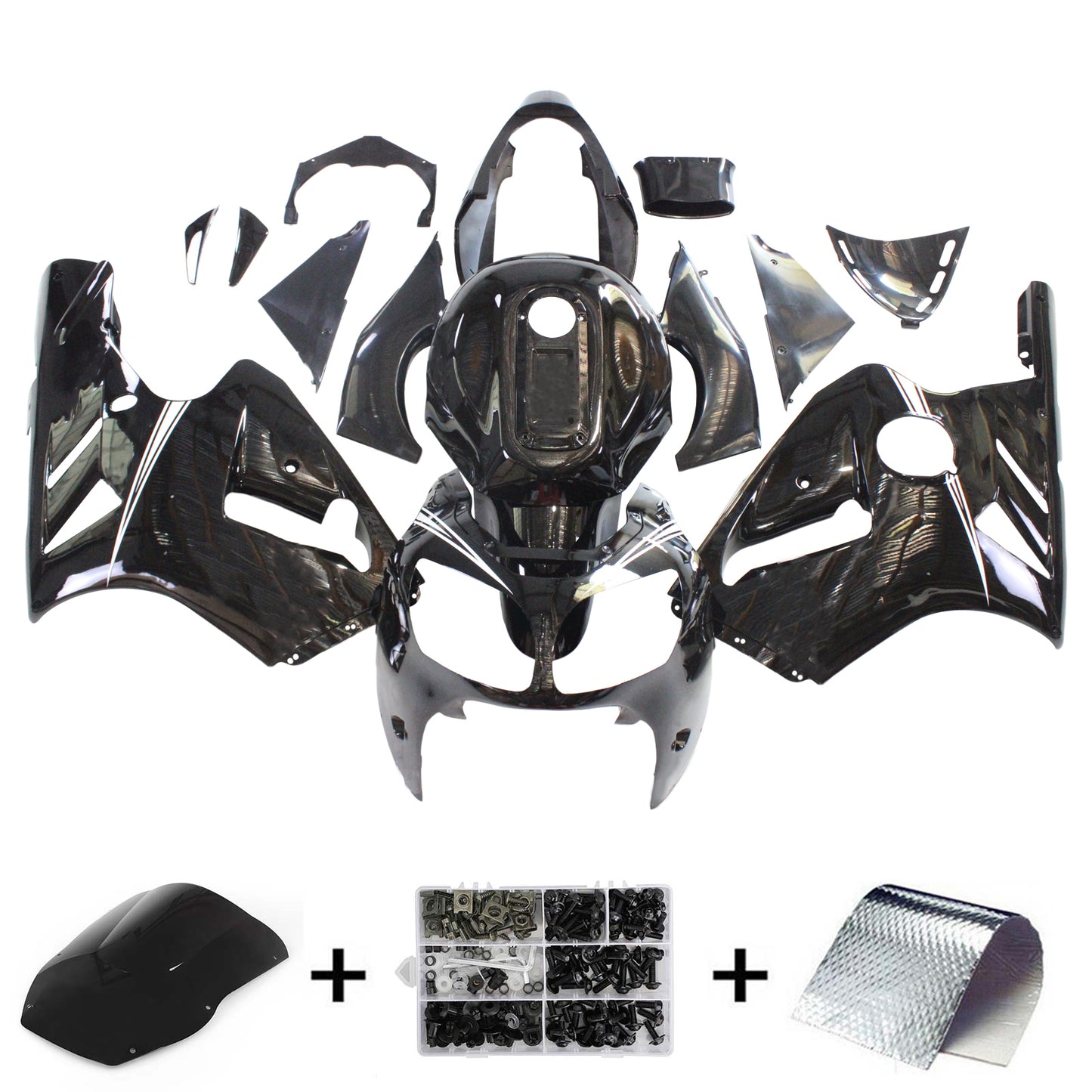 Kit Carenatura Per Kawasaki ZX12R 2000-2001 Generico