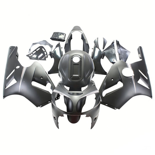 Amotopart Kawasaki 2000-2001 ZX12R Black Mix White Fearing Kit