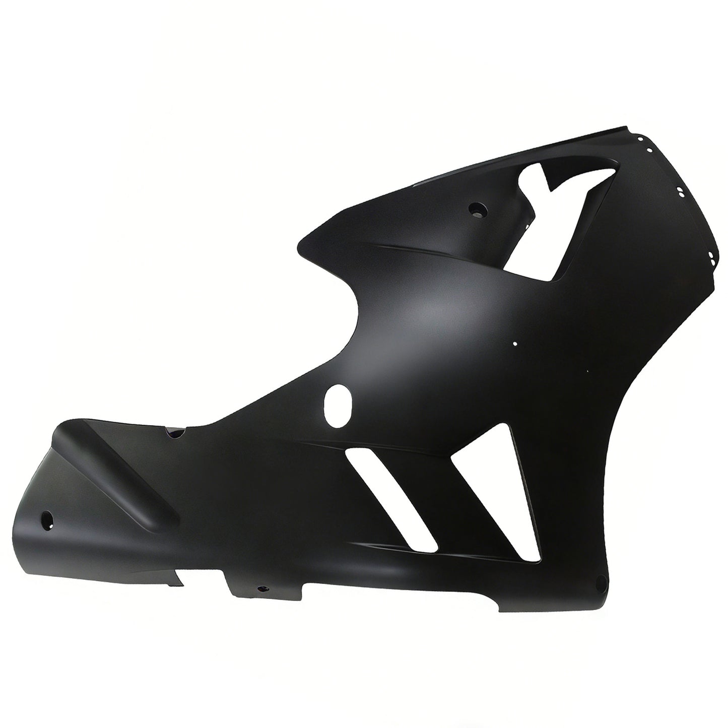 Amotopart Kawasaki 2000-2001 ZX12R Black Mix White Fearing Kit
