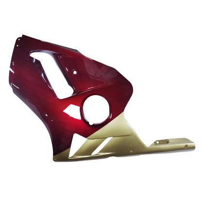 Amotopart Kawasaki 2000-2001 ZX12R Red Golden Fearing Kit