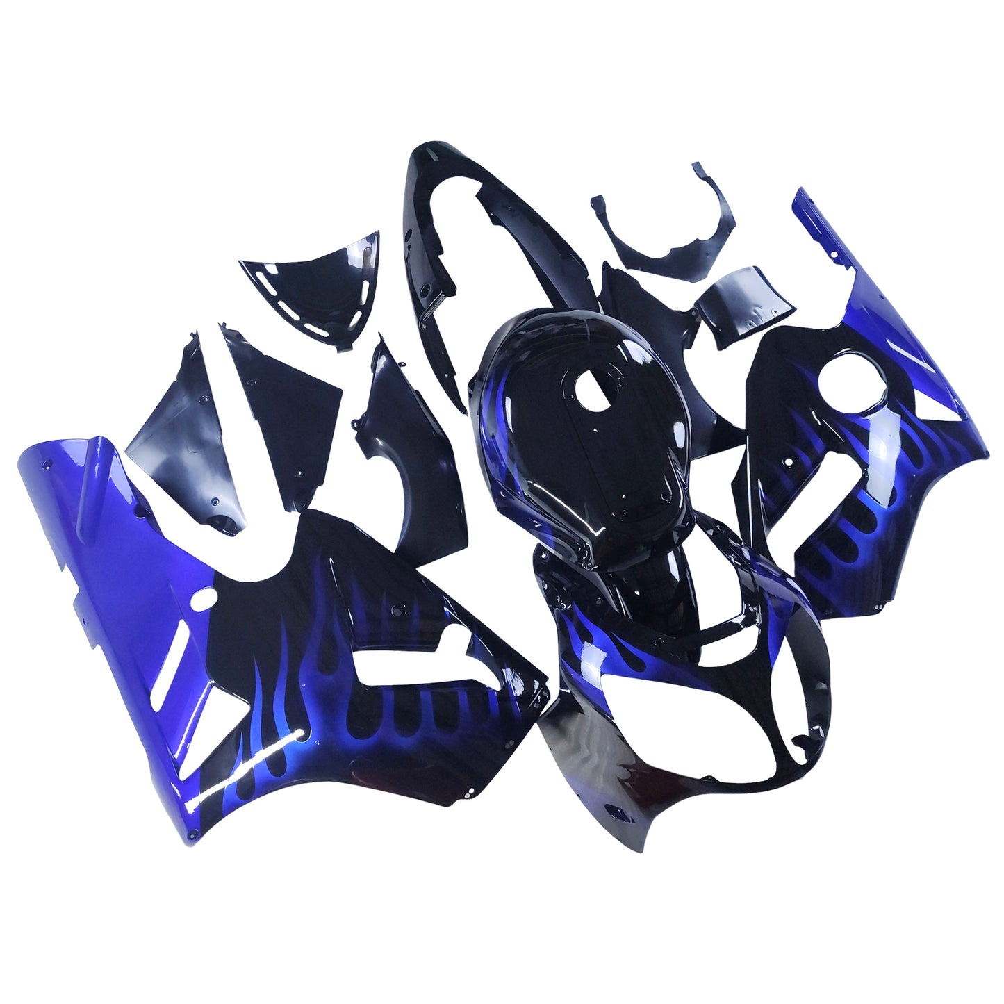 Kit carenatura iniezione Kawasaki ZX12R 2000-2001 Carrozzeria plastica ABS