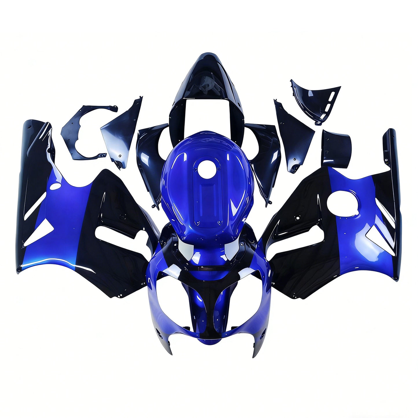 Kit carenatura iniezione Kawasaki ZX12R 2000-2001 Carrozzeria plastica ABS
