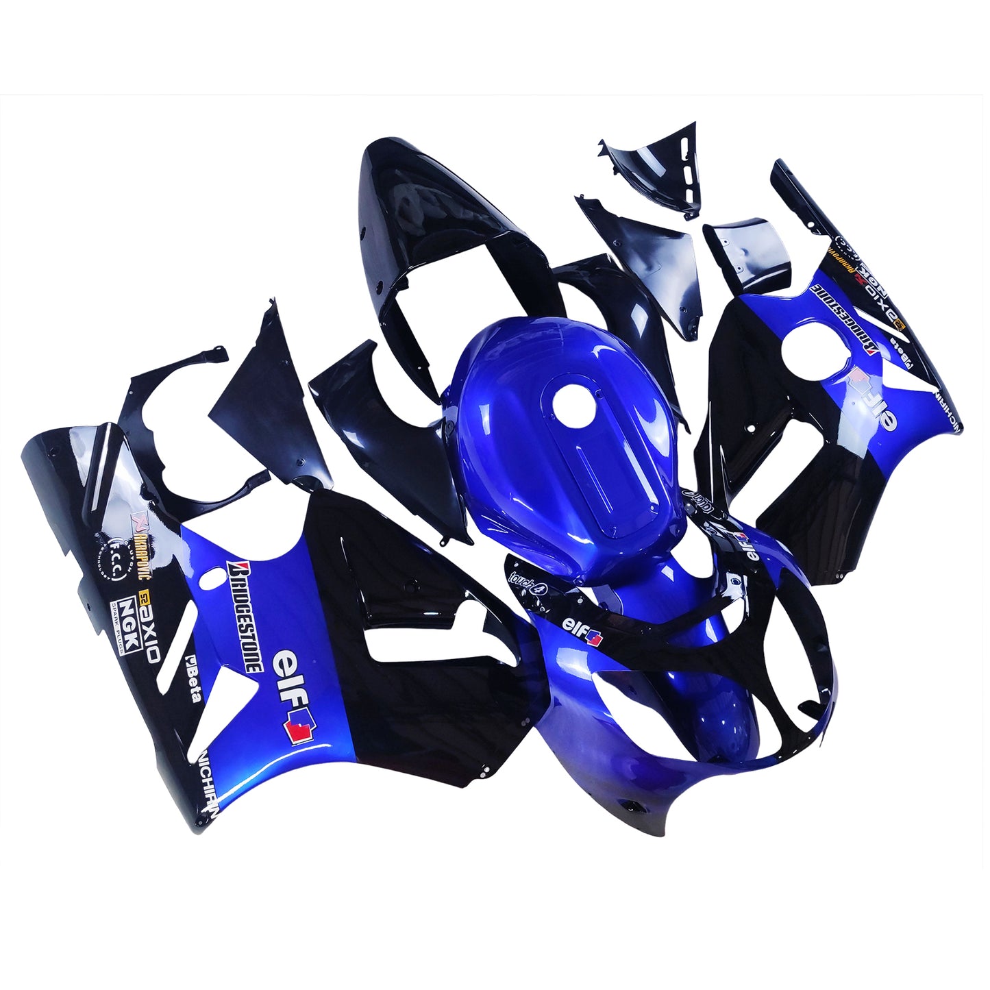 Kit carenatura iniezione Kawasaki ZX12R 2000-2001 Carrozzeria plastica ABS