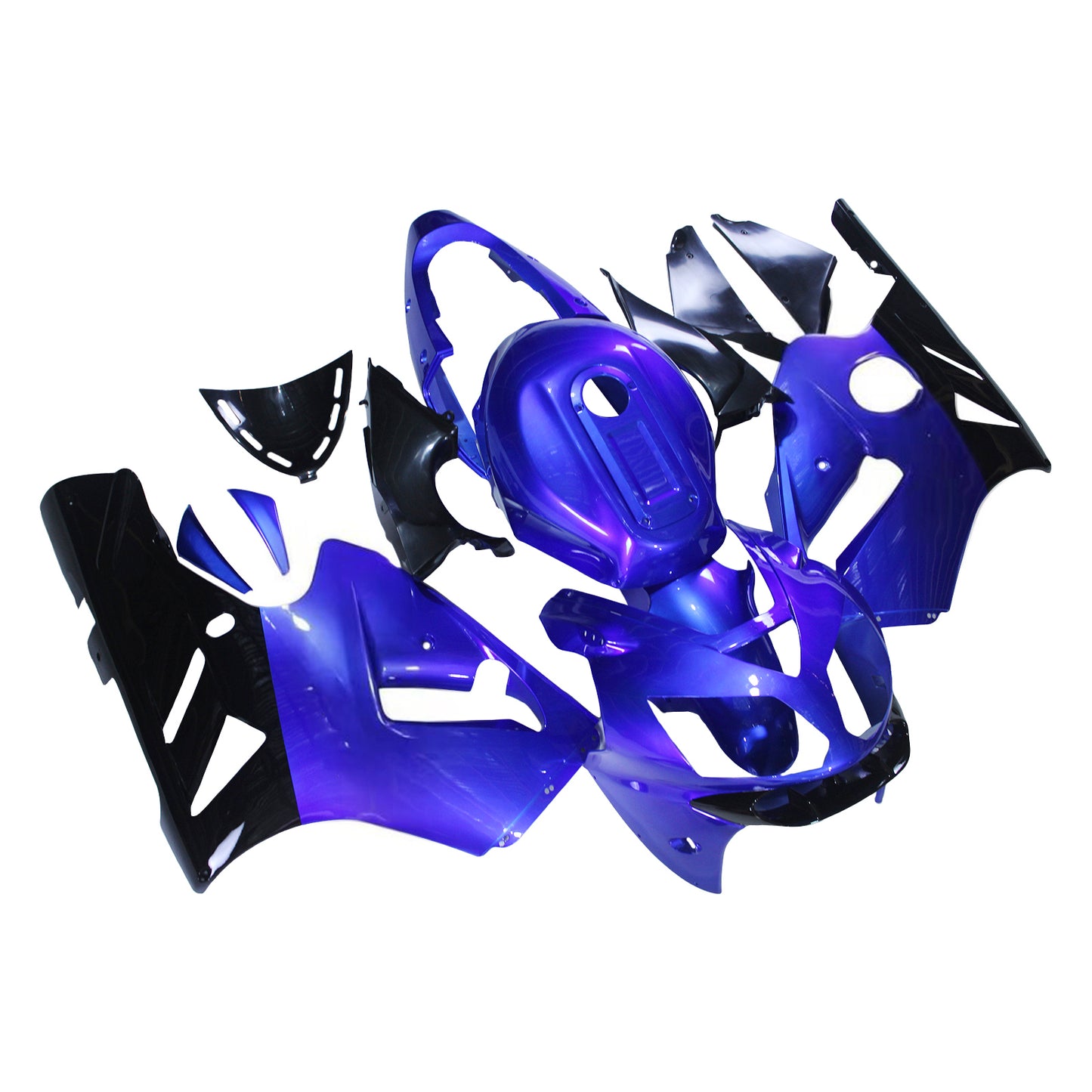 Carene Kawasaki ZX12R Ninja Blu Nero ZX12R (2002-2005) Generic