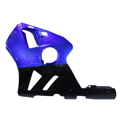 Per Ninja ZX12R 2002-2005 Blu Nero Carrozzeria Carenatura ABS Stampato Ad Iniezione Plastica Set 1 # Generico