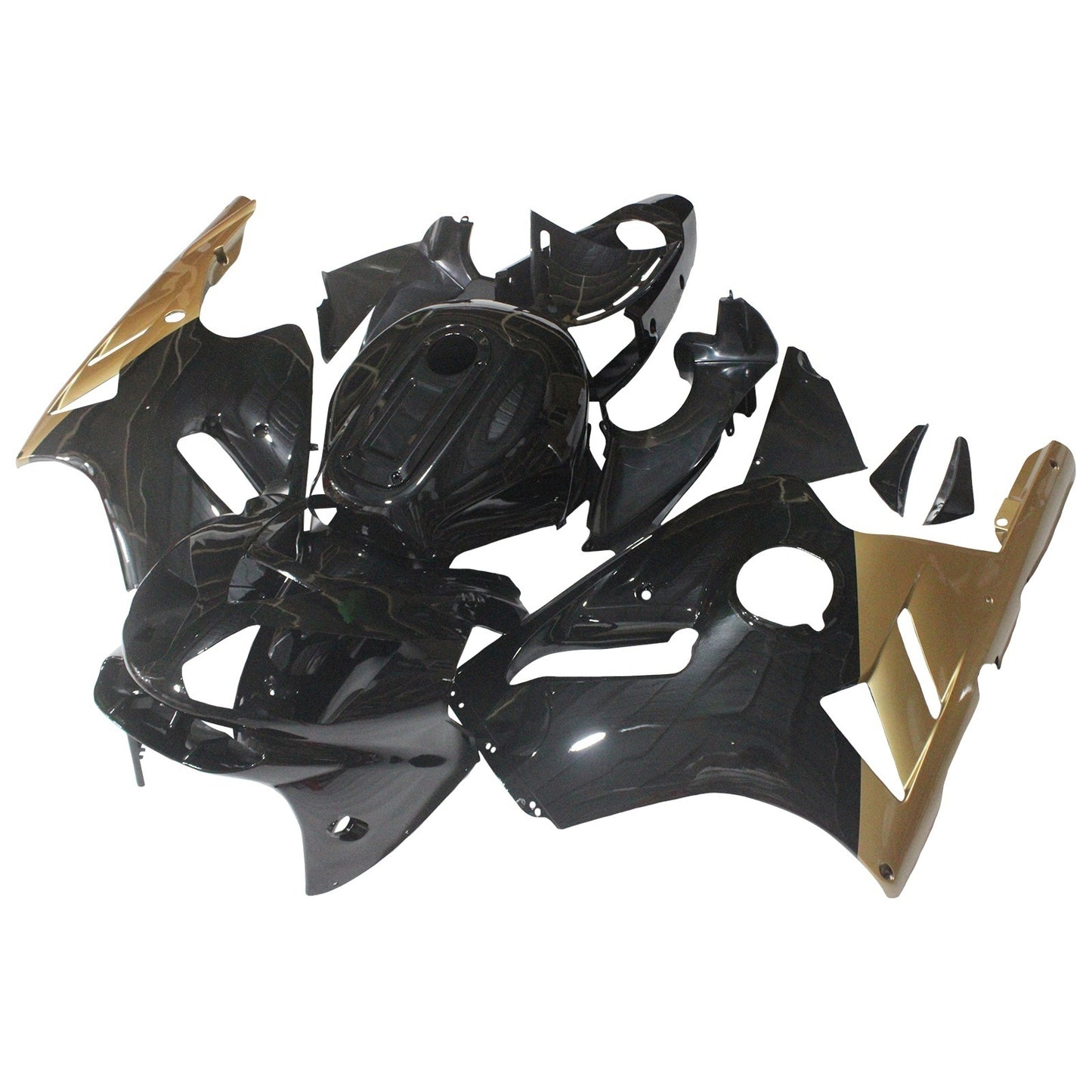 Carene Kawasaki ZX12R Ninja Black &  Gold ZX12R (2002-2005) Generic