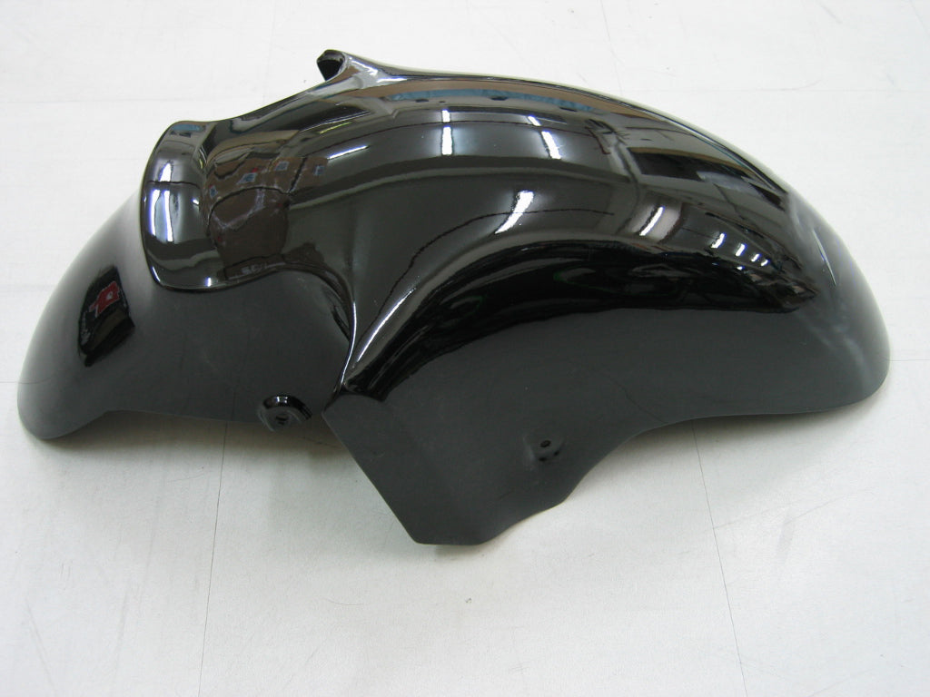 Amotopart 2002-2005 Kawasaki ZX12R Cladding G-Black & White Kit