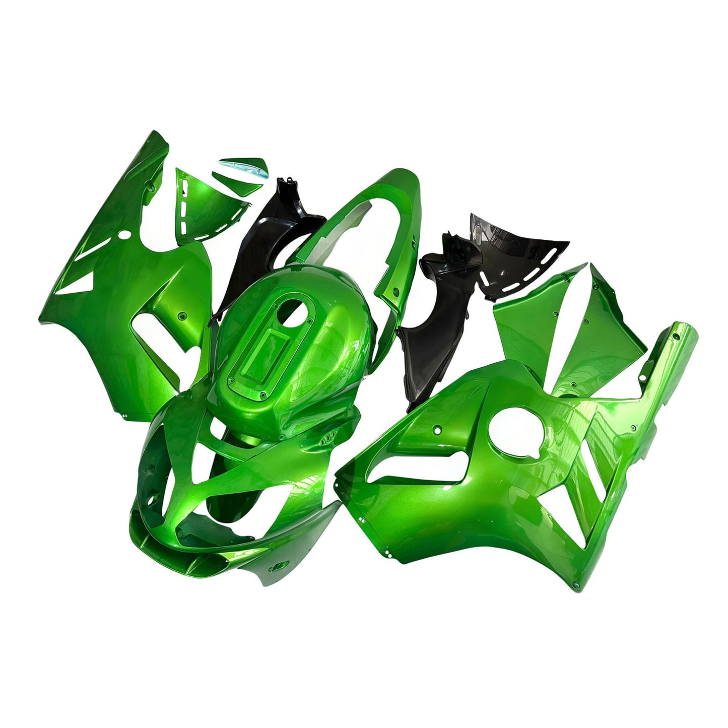 Carene Kawasaki ZX12R Verde Metallico ZX12R (2002-2005) Generic