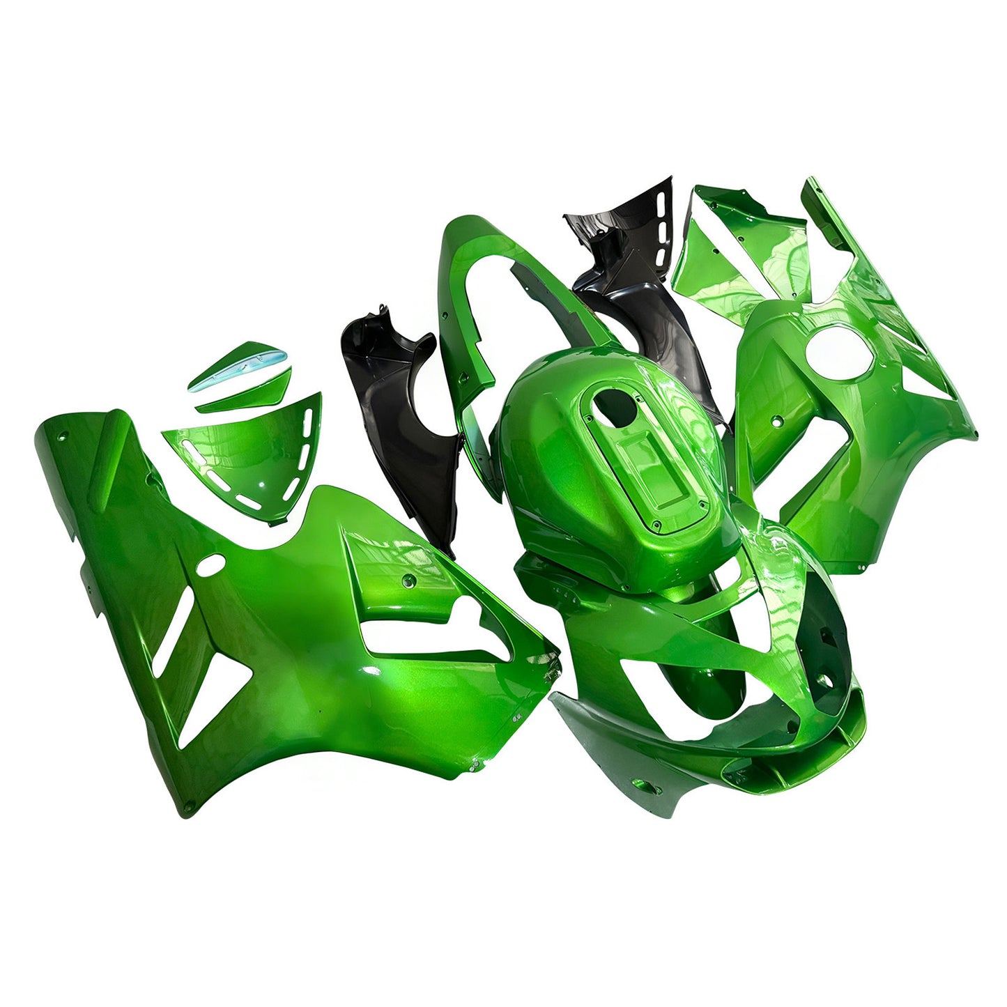 Carene Kawasaki ZX12R Verde Metallico ZX12R (2002-2005) Generic