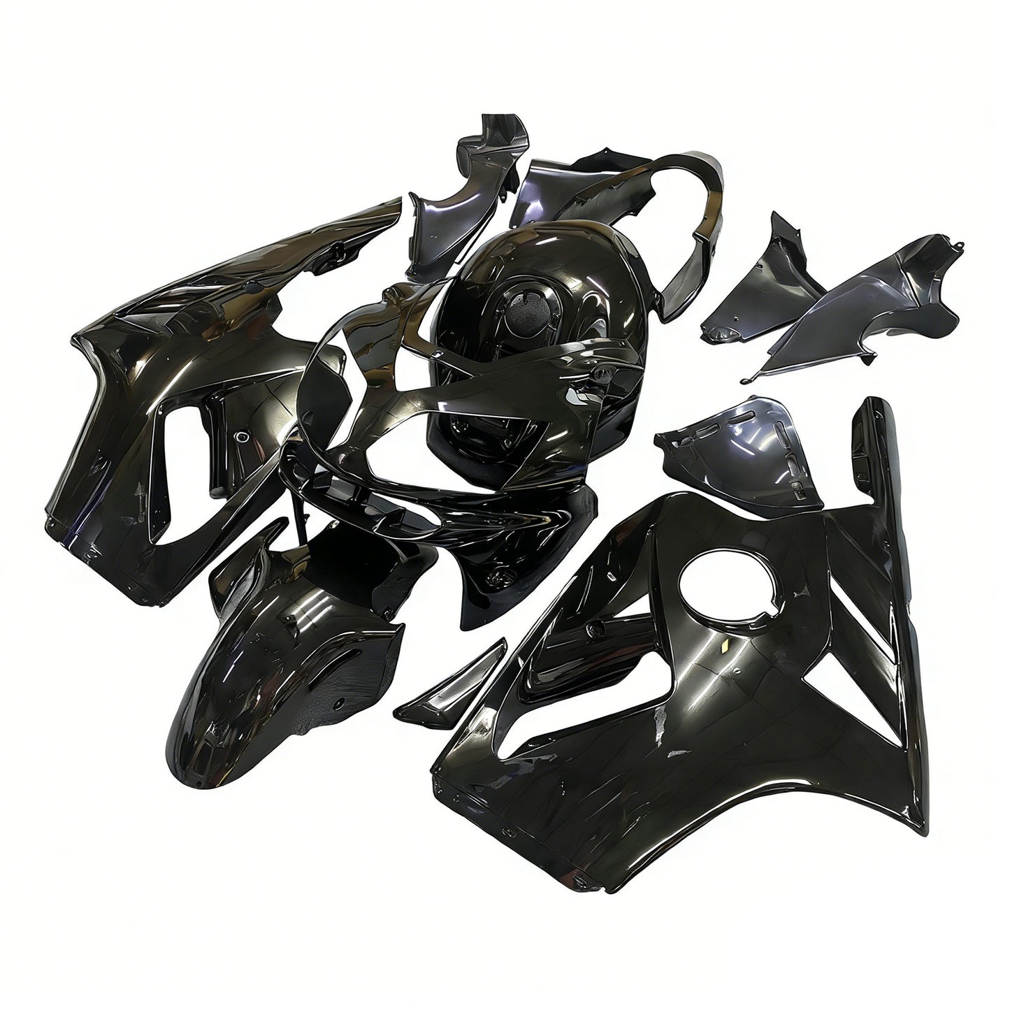 Carene 2002-2005 Kawasaki ZX12R Nero ZX12R Racing Generico