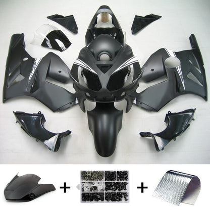Kit carenatura Bodywork ABS in plastica adatta per Kawasaki ZX12R 2002-2005