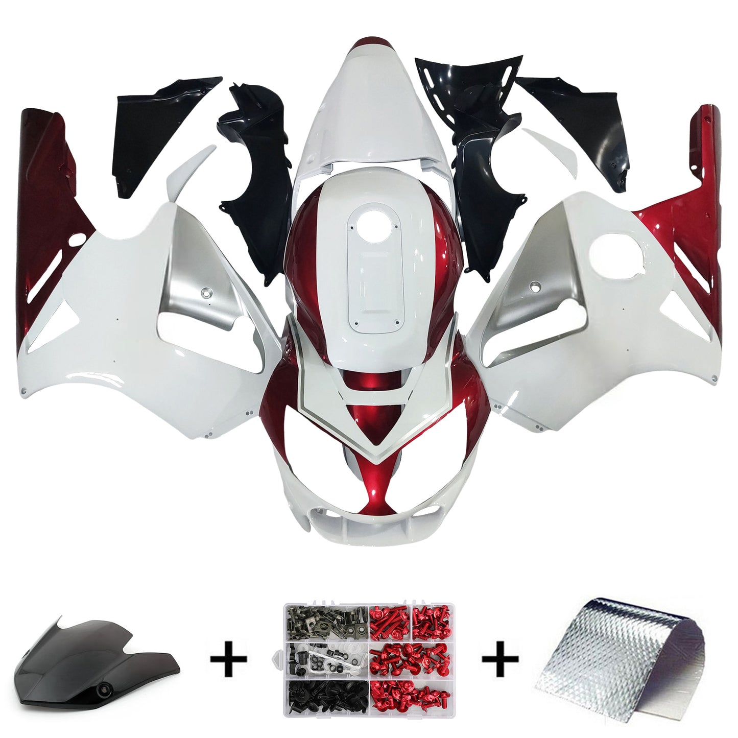 Kit carenatura iniezione Kawasaki ZX12R 2002-2005 Carrozzeria plastica ABS