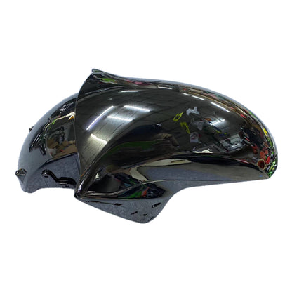 Carene 2006-2011 Kawasaki ZX14R Black &amp; Green Flame Ninja Racing Generico