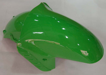 Per Ninja ZX14R 2006-2011 Green Black Nakano Carrozzeria Carenatura ABS Stampato ad iniezione Plastica Set 7 # Generico
