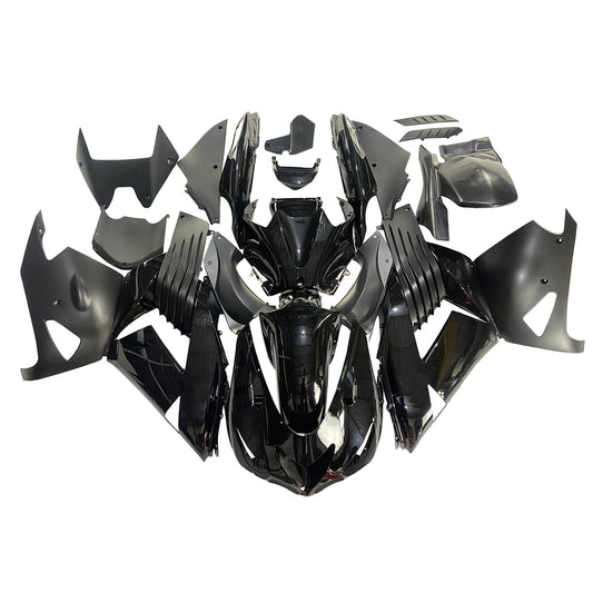 Per Ninja ZX14R 2006-2011 Green Black Carrozzeria Carenatura ABS Stampato ad iniezione Plastica Set 8 # Generico