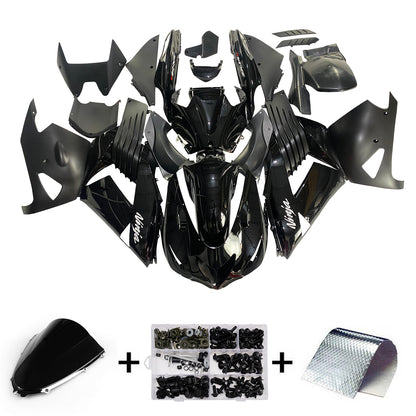 Carene 2006-2011 Kawasaki ZX14R Nero Ninja Generico