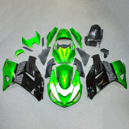 Amotopart Kawasaki ZX14R 2006-2011 Kit carena Carrozzeria Plastica ABS