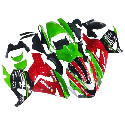 Amotopart Kawasaki ZX14R 2006-2011 Kit carena Carrozzeria Plastica ABS