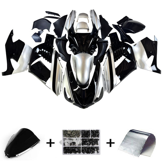 Amotopart Kawasaki ZX14R 2006-2011 Kit carena Carrozzeria Plastica ABS