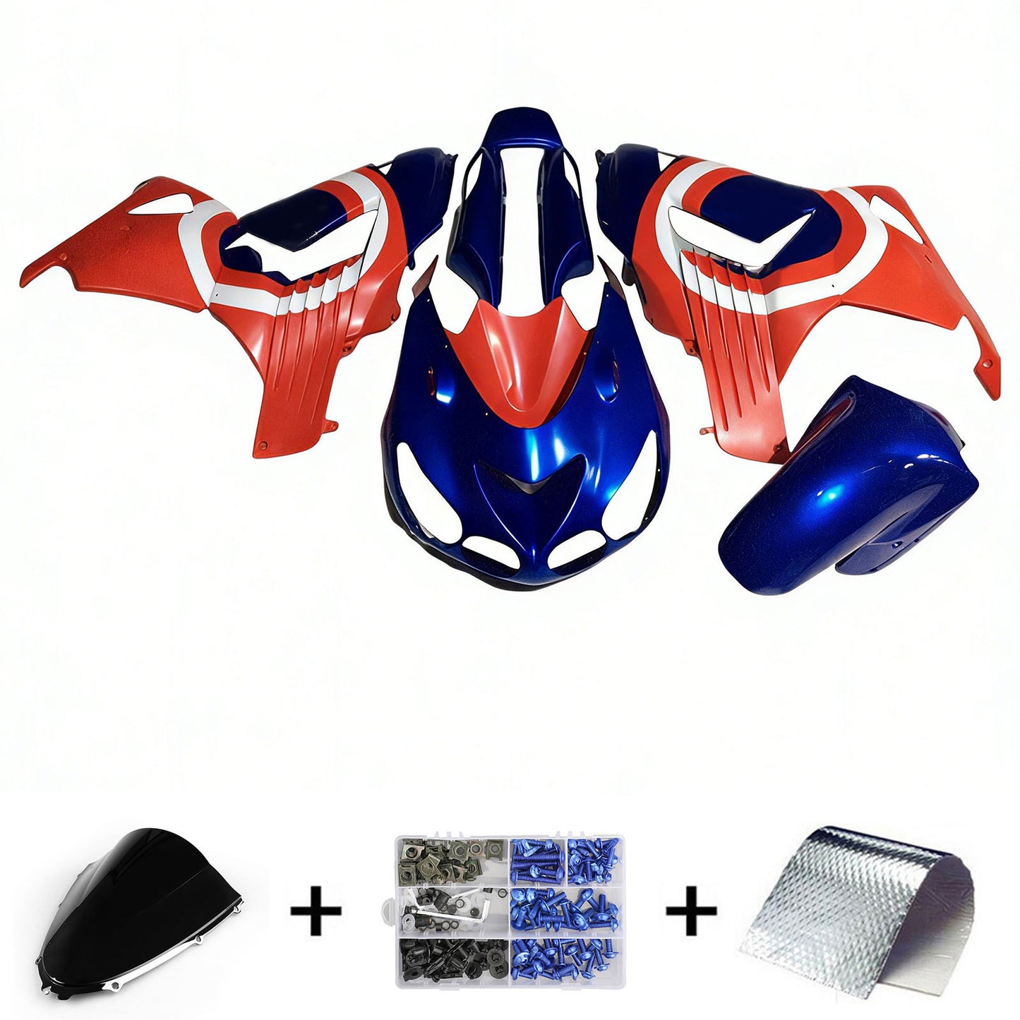 Carrozzeria kit carenatura iniezione Kawasaki ZX14R ZZR1400 2006-2011