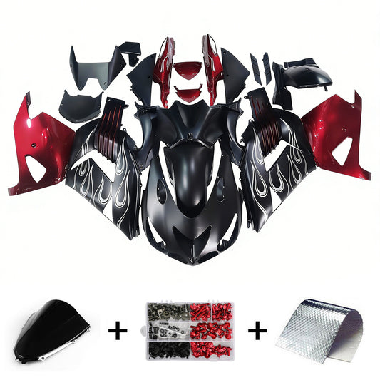 Carrozzeria kit carenatura iniezione Kawasaki ZX14R ZZR1400 2006-2011