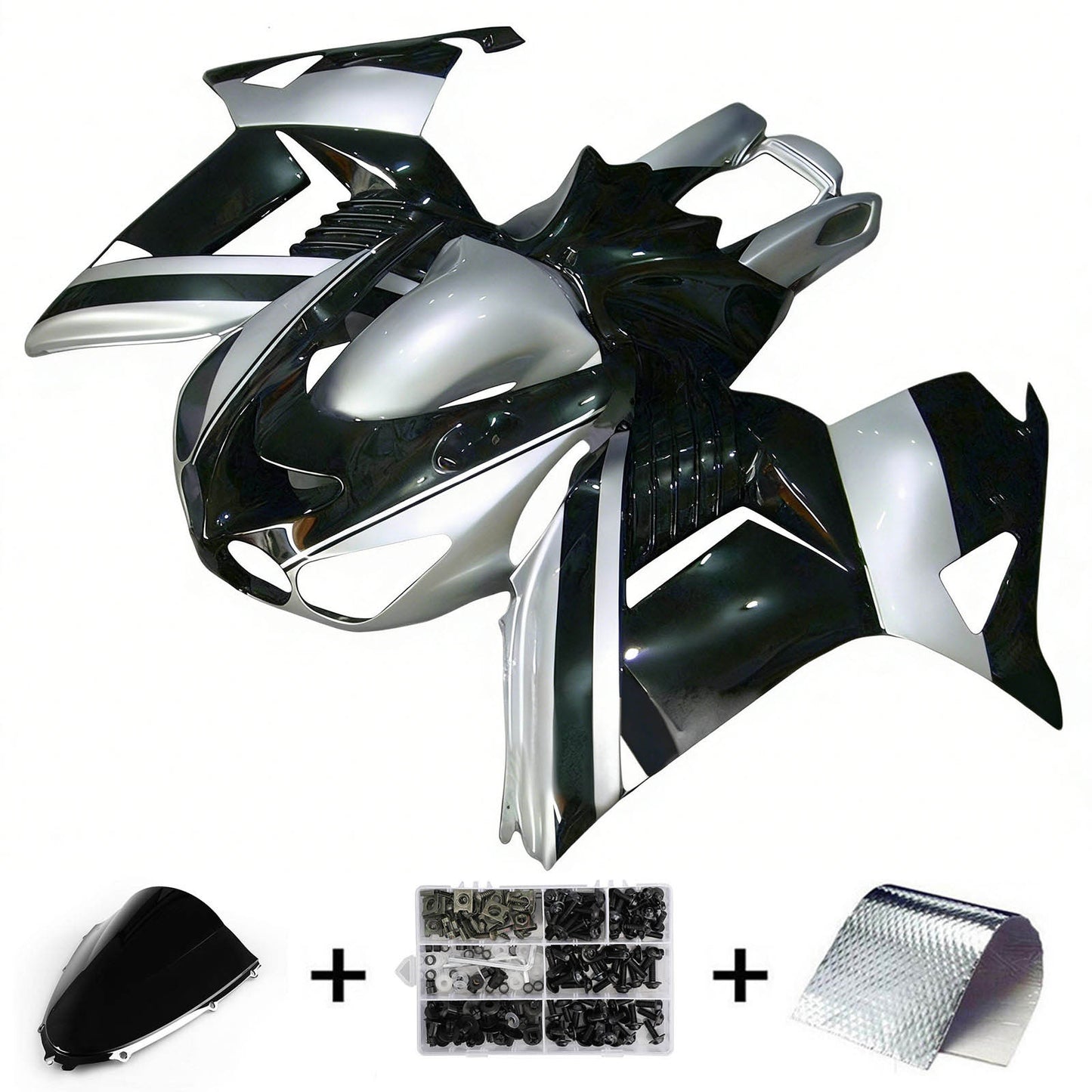 Carrozzeria kit carenatura iniezione Kawasaki ZX14R ZZR1400 2006-2011
