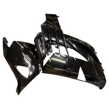 Per Ninja ZX14R 2012-2021 Nero Carrozzeria Carenatura ABS Stampato Ad Iniezione Plastica Set 1 # Generico