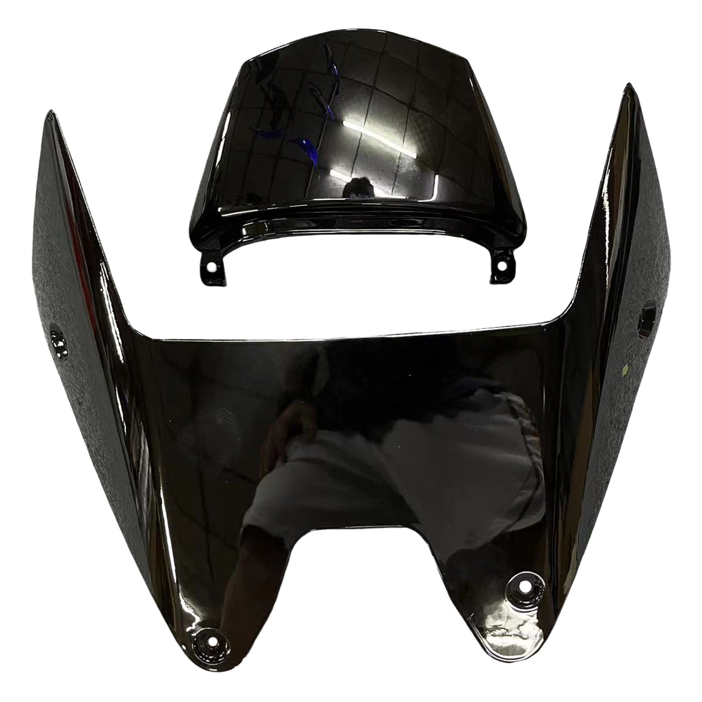 Per Ninja ZX14R 2012-2021 Nero Carrozzeria Carenatura ABS Stampato Ad Iniezione Plastica Set 1 # Generico