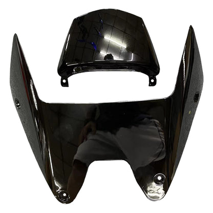 Per Ninja ZX14R 2012-2021 Nero Carrozzeria Carenatura ABS Stampato Ad Iniezione Plastica Set 1 # Generico