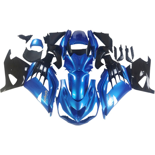 Carene Plastiche 2012-2021 Kawasaki ZX14R Ninja Blue Racing Generico