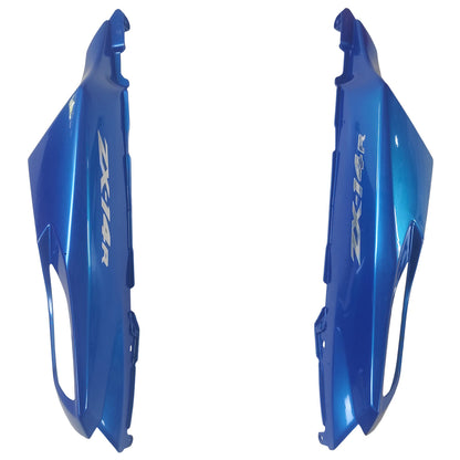 Per Ninja ZX14R 2012-2021 Blu Carrozzeria Carenatura ABS Stampato Ad Iniezione Plastica Set 2 # Generico