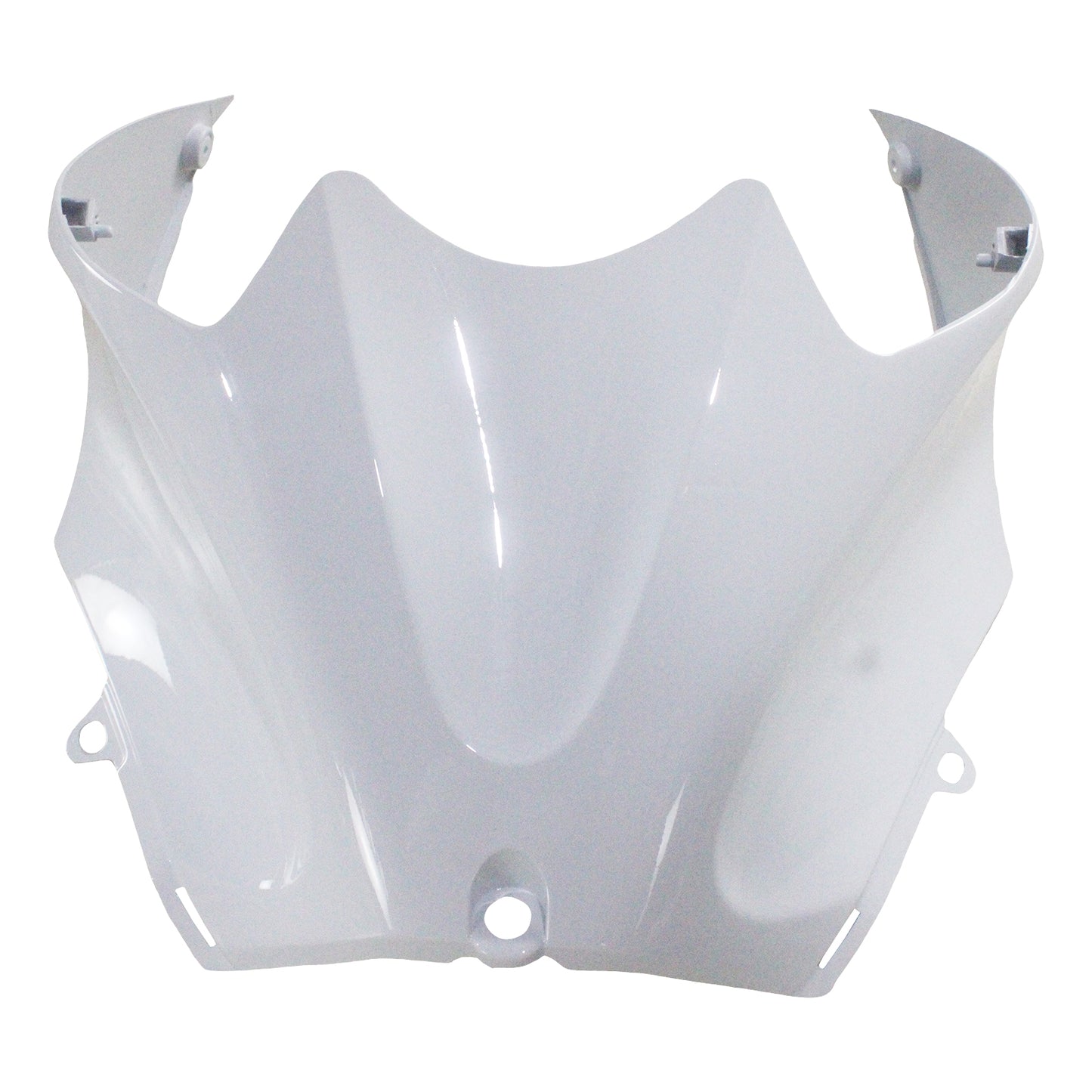 Per Ninja ZX14R 2012-2021 Bianco Carrozzeria Carenatura ABS Stampato Ad Iniezione Plastica Set 4 # Generico