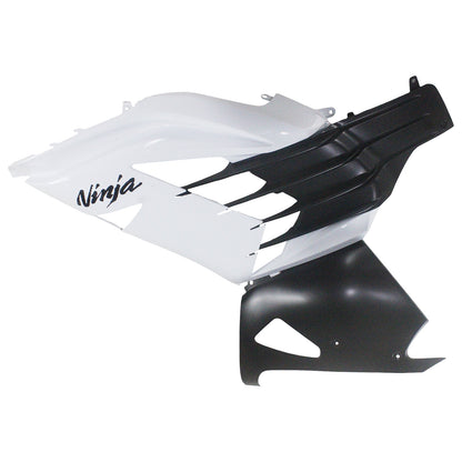 Per Ninja ZX14R 2012-2021 Bianco Carrozzeria Carenatura ABS Stampato Ad Iniezione Plastica Set 4 # Generico