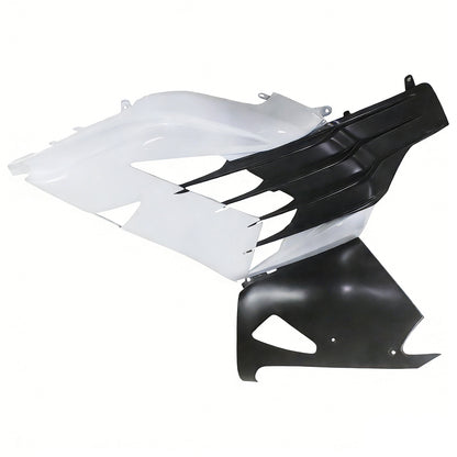 Per Ninja ZX14R 2012-2021 Bianco Carrozzeria Carenatura ABS Stampato Ad Iniezione Plastica Set 4 # Generico