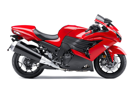 Carene Plastiche 2012-2021 Kawasaki ZX14R Ninja Rosso Generico
