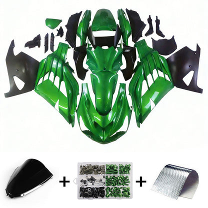 Carene Plastiche 2012-2021 Kawasaki ZX14R Ninja Verde Generico