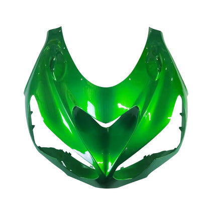 Amotopart Kawasaki 2012-2021 ZX14R Verde con kit di spostamento loghi a frammento