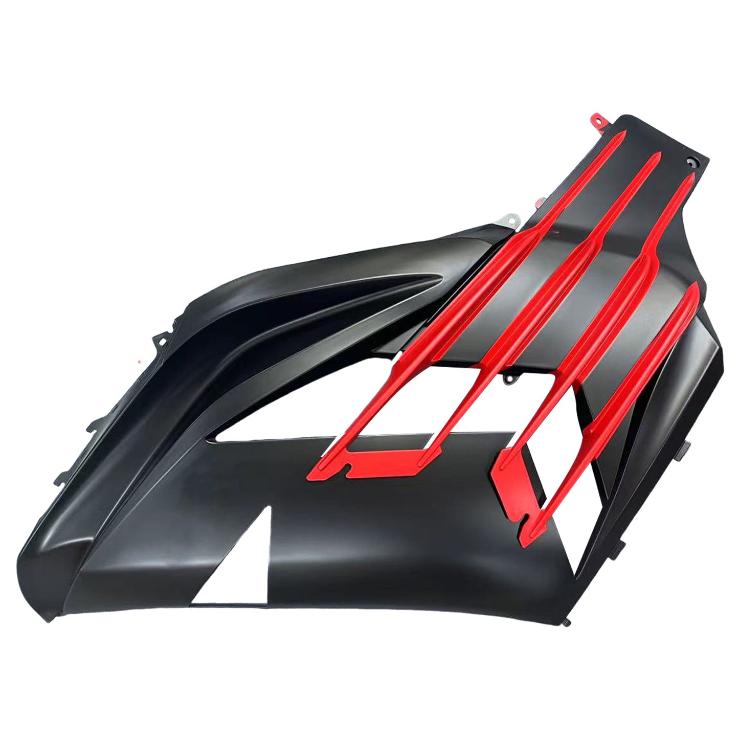 Per Ninja ZX14R 2012-2021 Nero Rosso Carrozzeria Carenatura ABS Stampato ad iniezione Plastica Set 8 # Generico