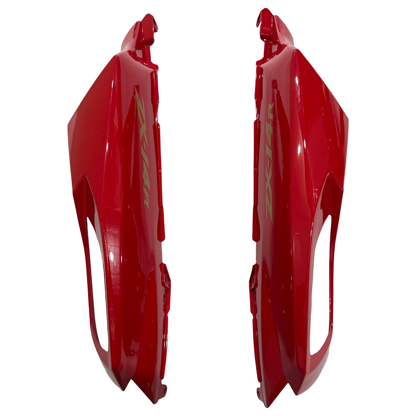 Carenature Plastiche 2012-2021 Kawasaki ZX14R Ninja Rosso Bronzo Generico