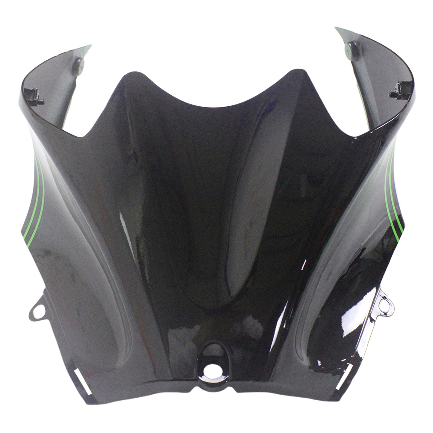 Amotopart Kawasaki 2012-2021 ZX14R Nero con kit di paura verde