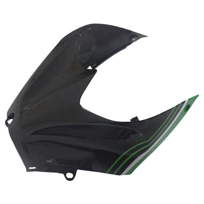 Amotopart Kawasaki 2012-2021 ZX14R Nero con kit di paura verde