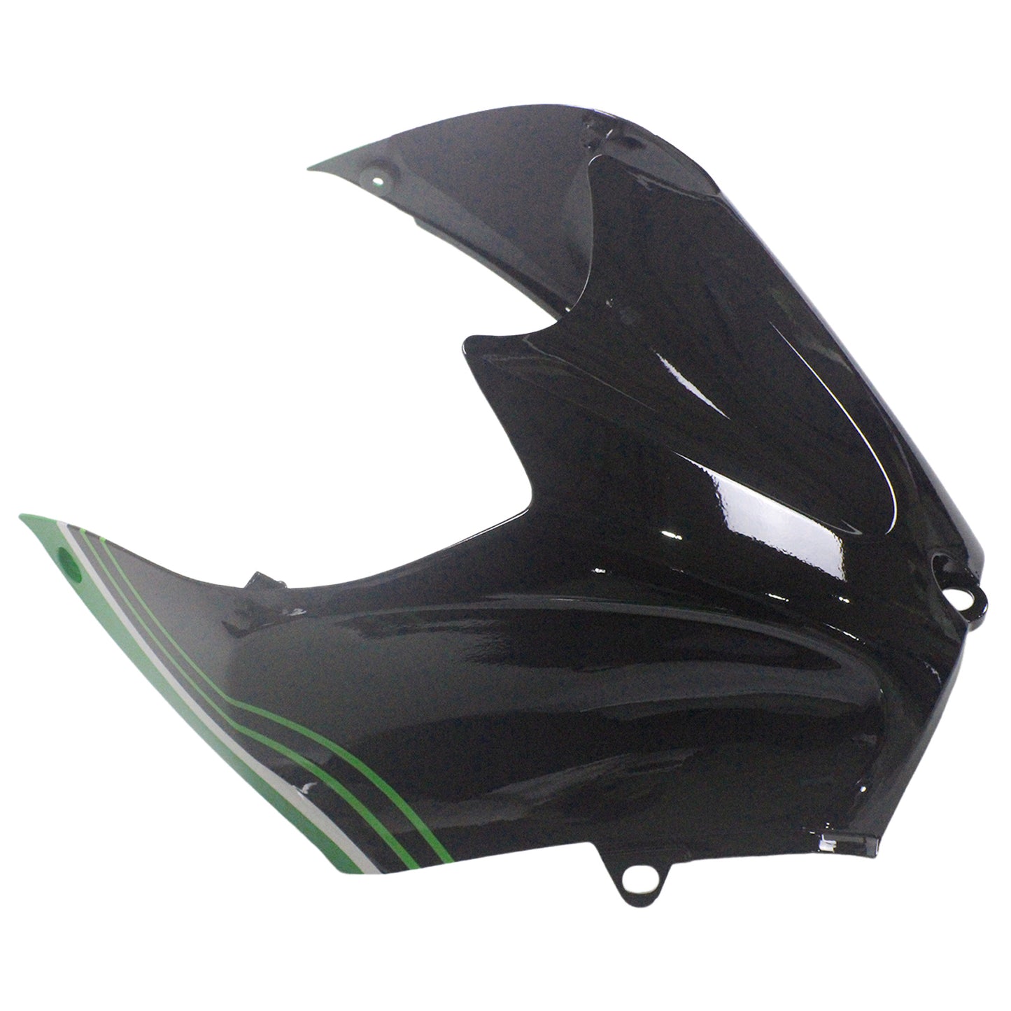 Amotopart Kawasaki 2012-2021 ZX14R Nero con kit di paura verde
