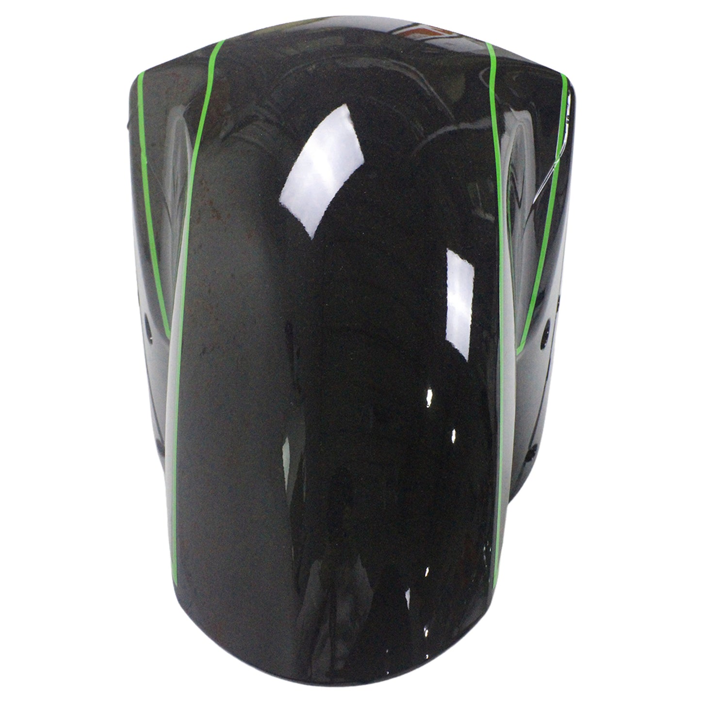 Amotopart Kawasaki 2012-2021 ZX14R Nero con kit di paura verde